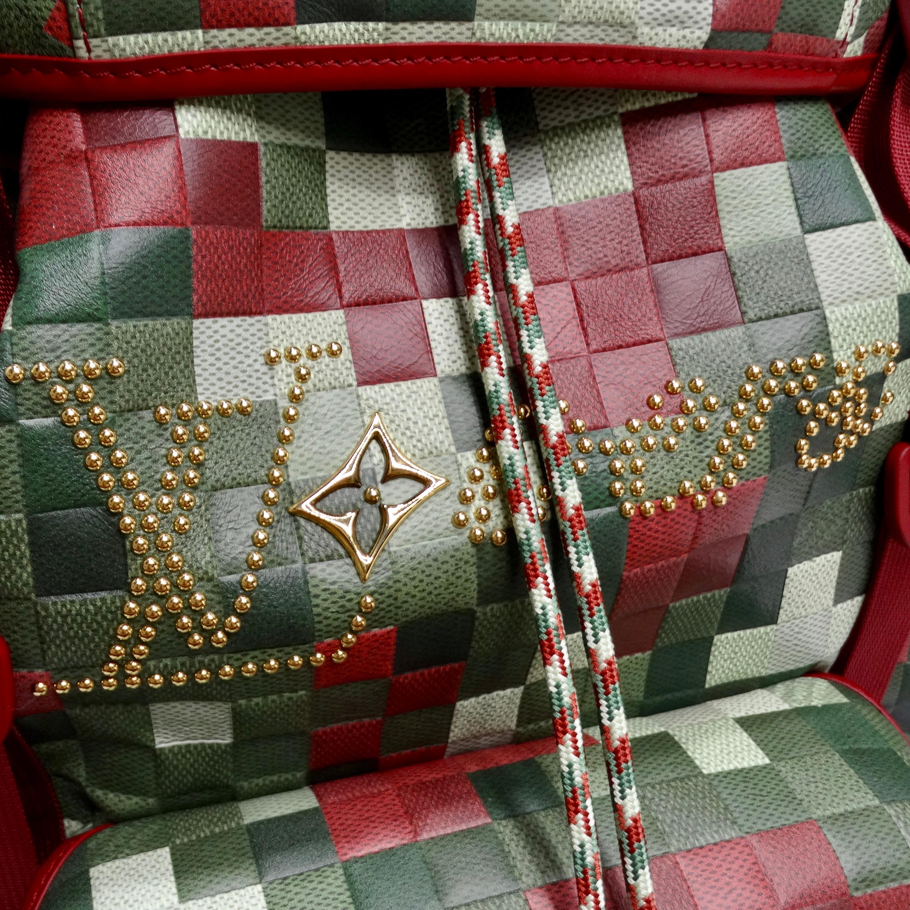 Louis Vuitton - Sac à dos Damier camouflage numéroté, printemps 2024 Bon état - En vente à Scottsdale, AZ