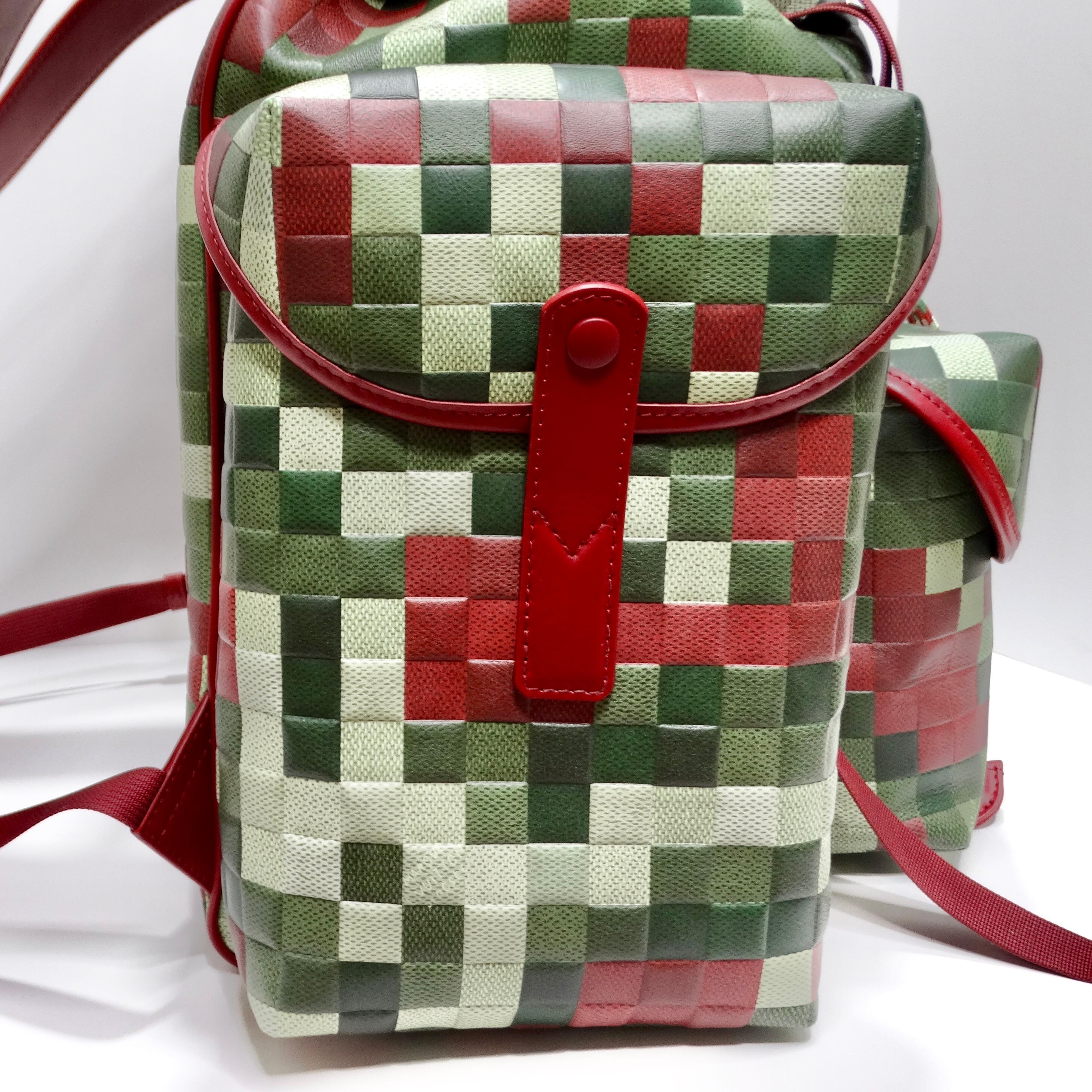 Louis Vuitton - Sac à dos Damier camouflage numéroté, printemps 2024 en vente 3