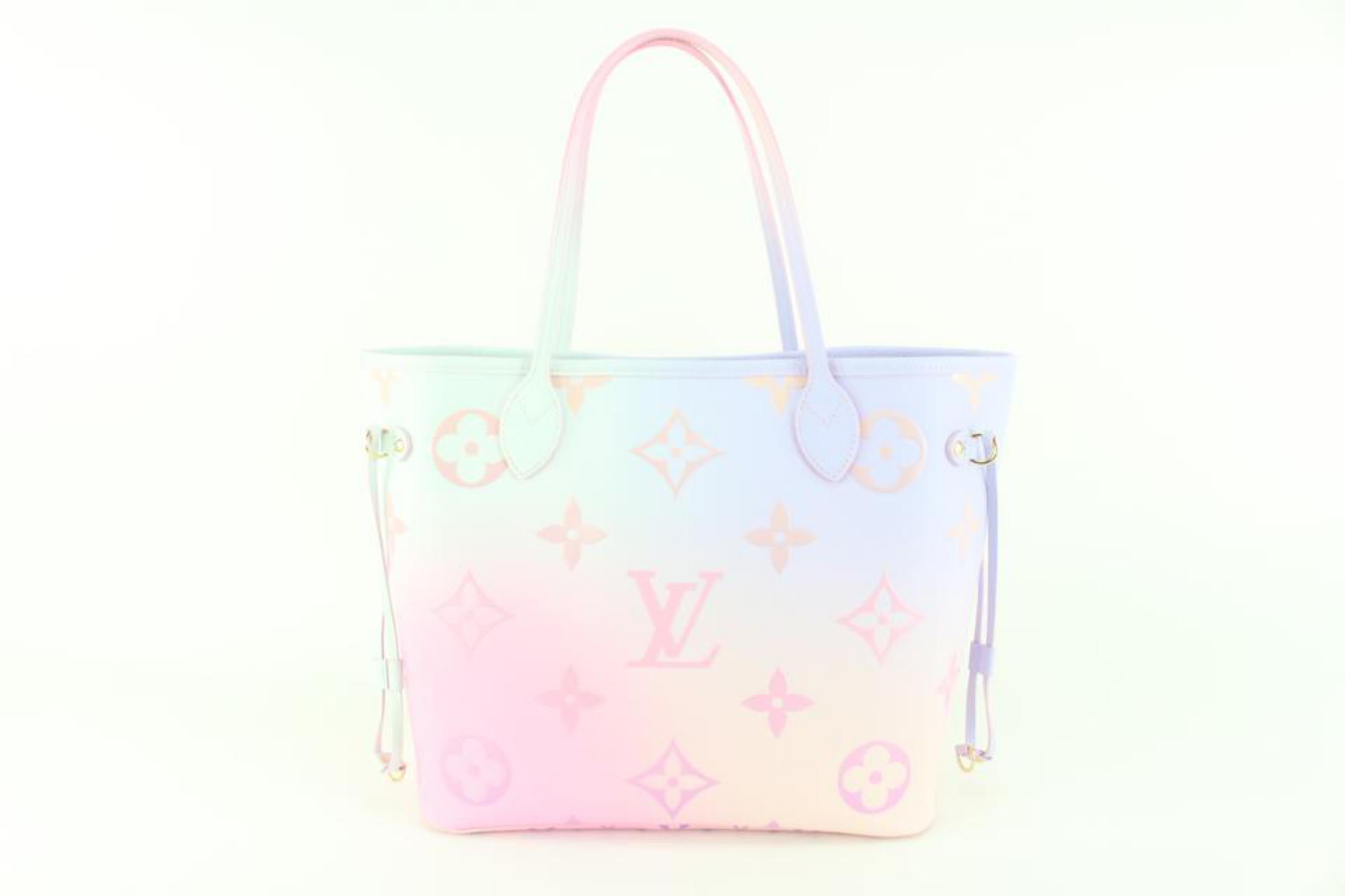 Louis Vuitton Spring in City Sunrise Pastel Neverfull MM Tote Bag with 49lz84s 3