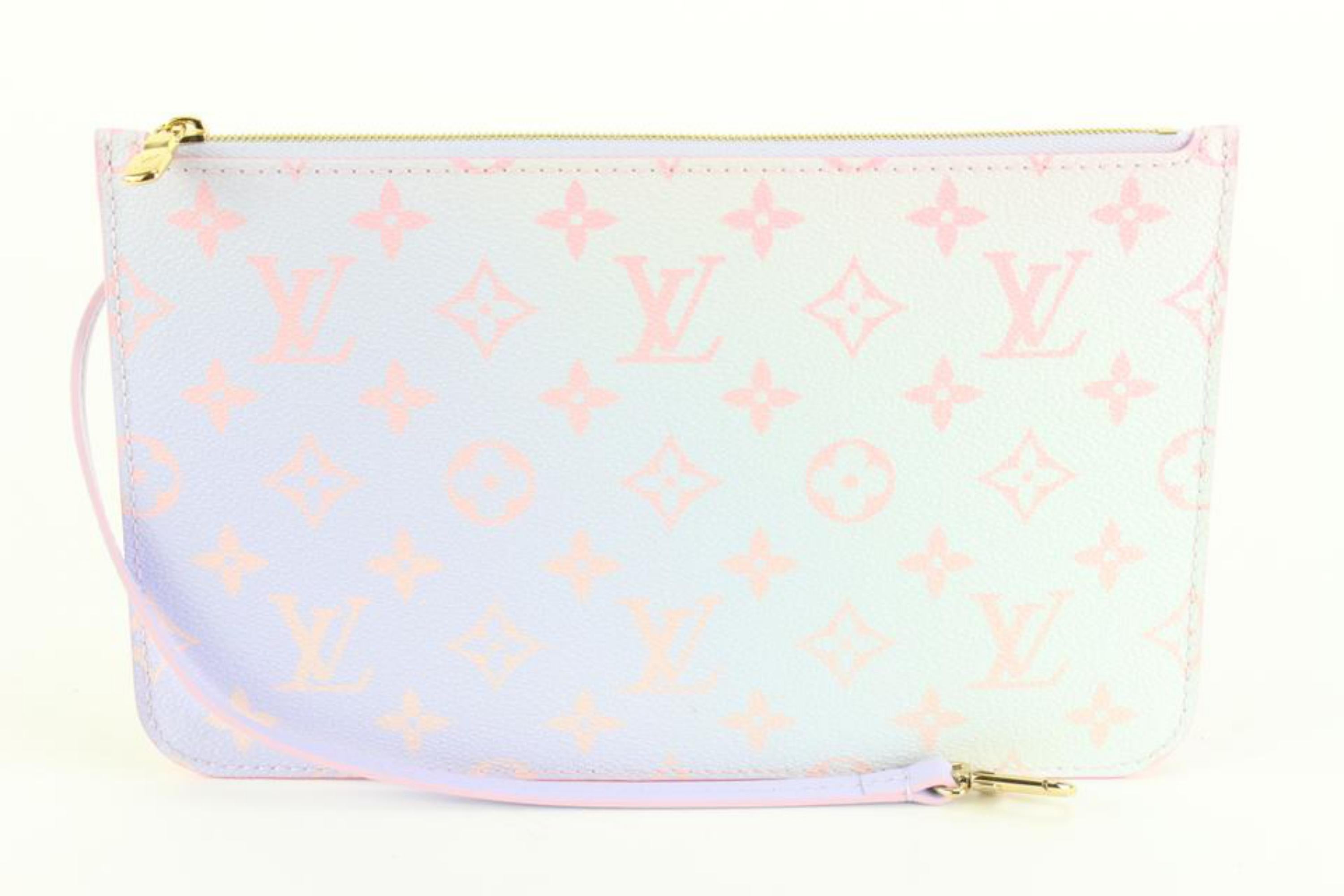 Louis Vuitton Spring in the City Monogram Sunrise Pastel Neverfull 21lk517s In New Condition In Dix hills, NY