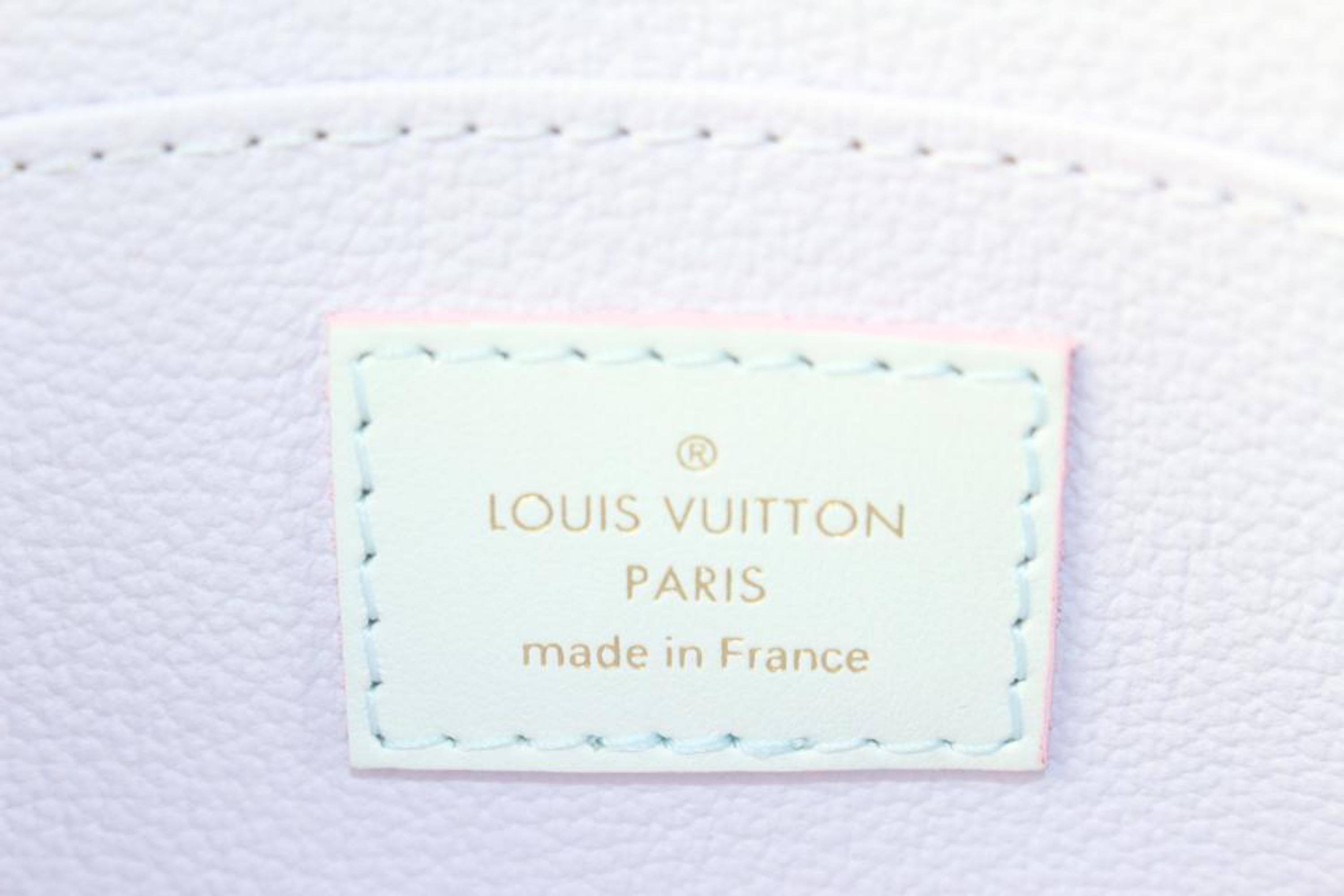 Louis Vuitton Spring in the City Sunrise Pastellfarbene Kosmetiktasche PM 7lk82s 7