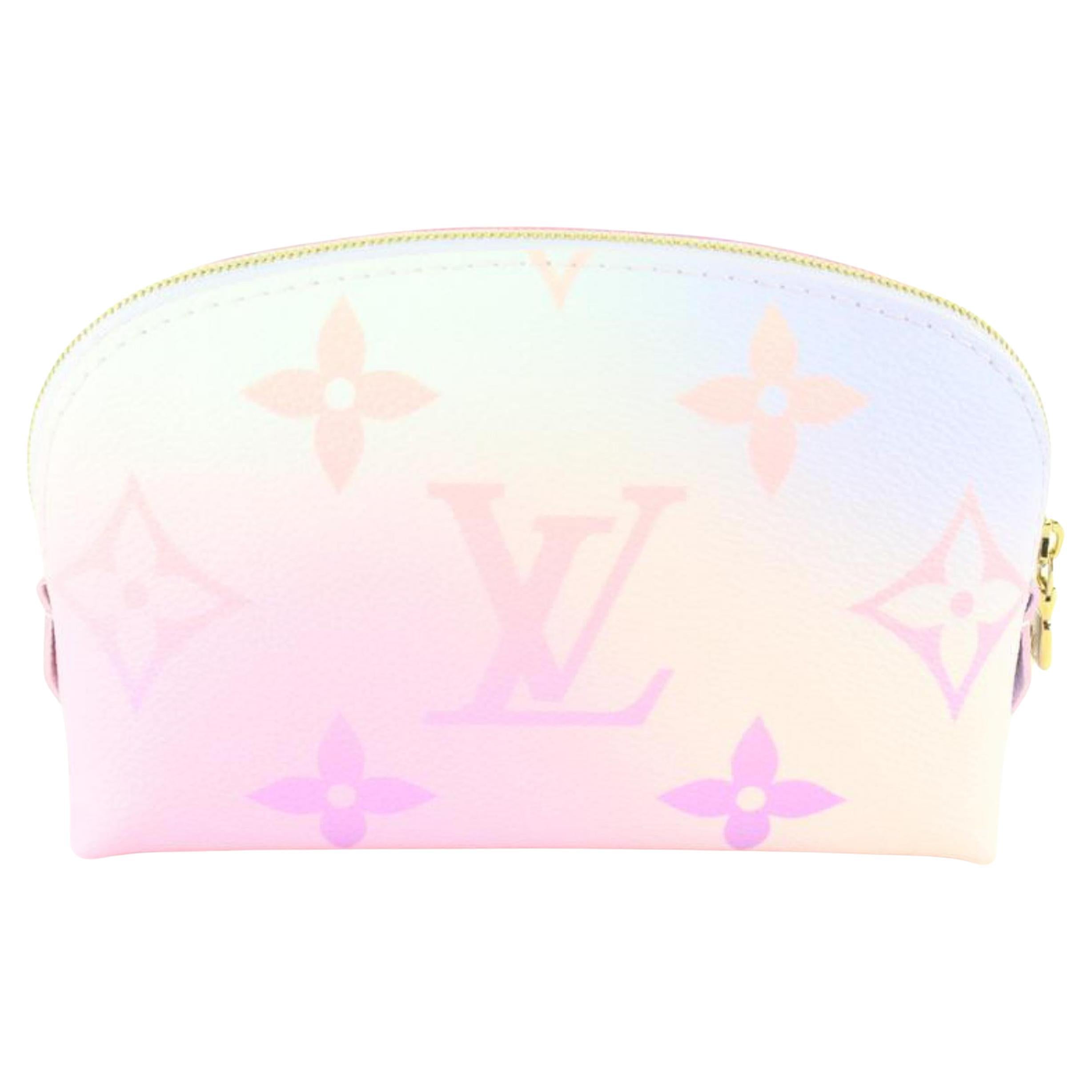 Louis Vuitton Spring in the City Sunrise Pastel Cosmetic Pouch PM 7lk82s