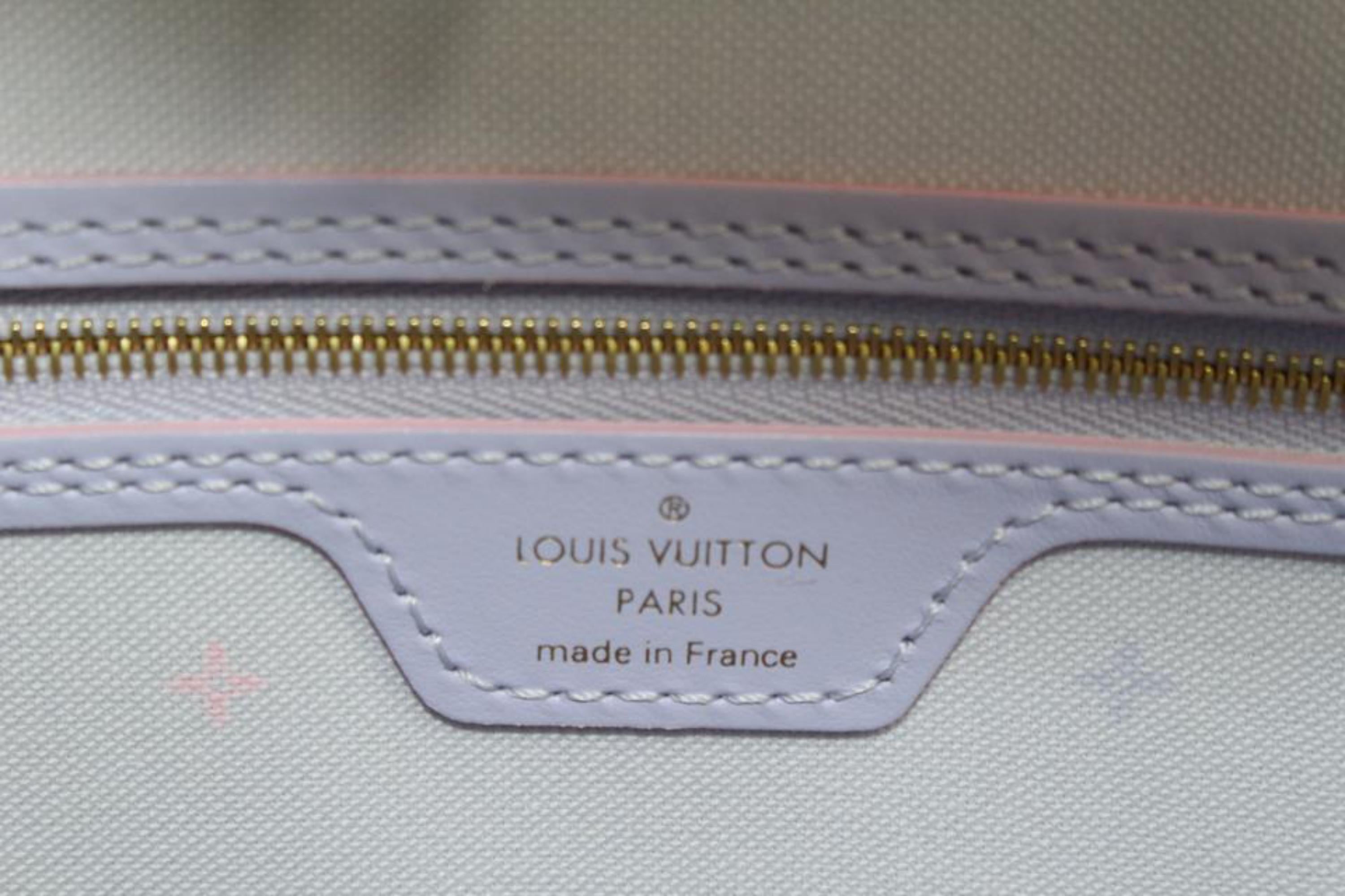 Louis Vuitton Spring in the City Sunrise Pastel Monogram Neverfull MM 50lz84s 6