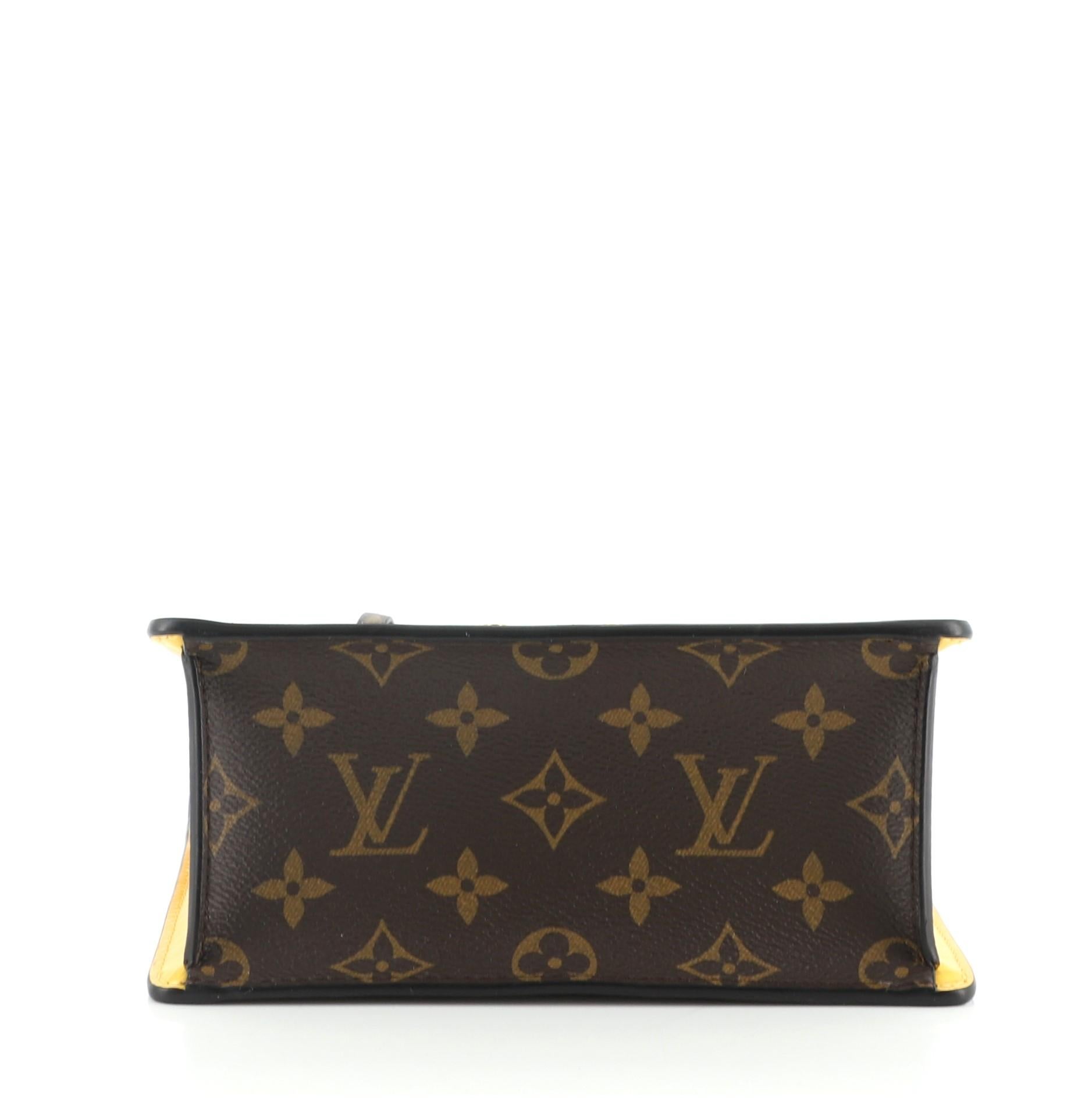Louis Vuitton Spring Street NM Handtasche Limited Edition Metallic Monogram Vernis für Damen oder Herren