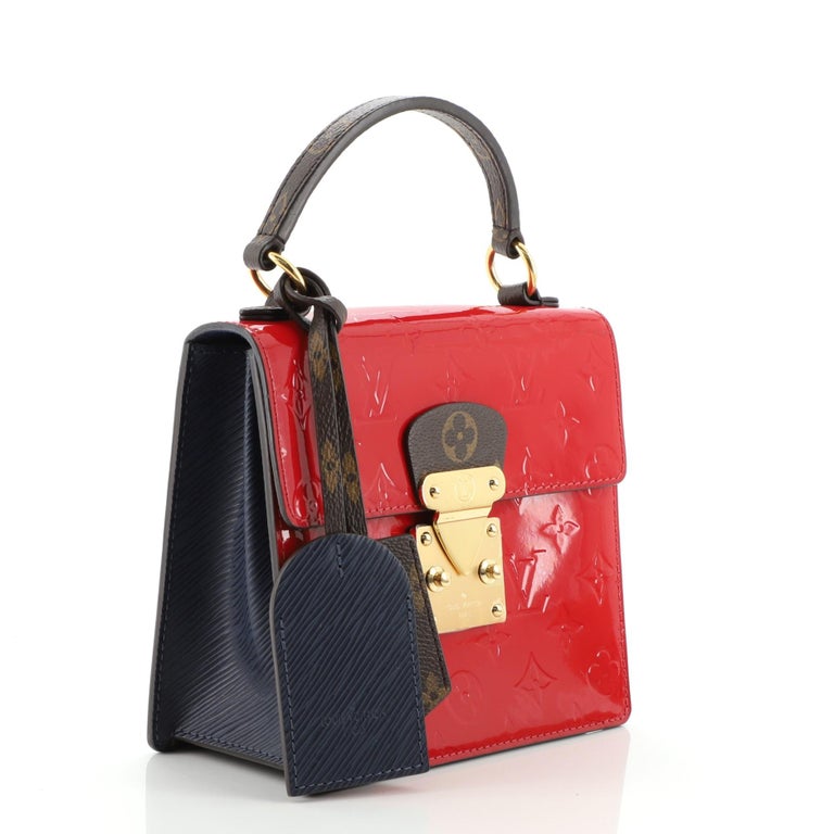 Louis Vuitton LV Monogram Vernis Spring Street - Red Handle Bags, Handbags  - LOU754145