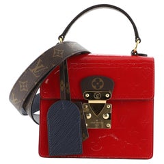  Louis Vuitton  Spring Street NM Handbag Monogram Vernis with Monogram Can