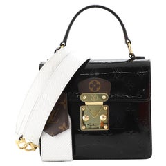  Louis Vuitton Spring Street NM Handtasche mit Monogramm Vernis mit Monogramm Can
