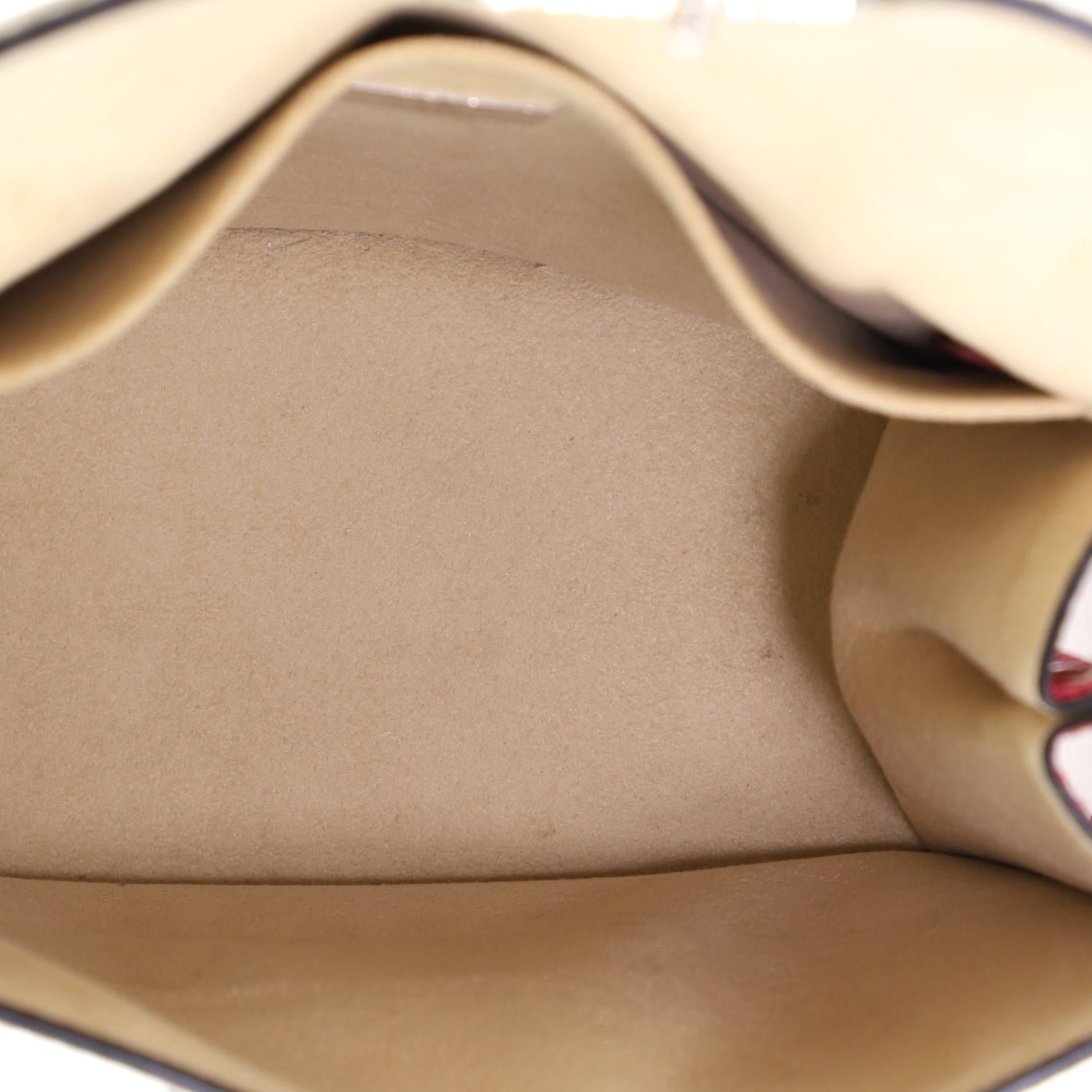 Louis Vuitton Spring Street NM Handtasche Monogramm Vernis mit Monogramm Segeltuch für Damen oder Herren