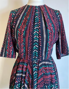 Louis Vuitton Spring Summer 2016 print mini Dress