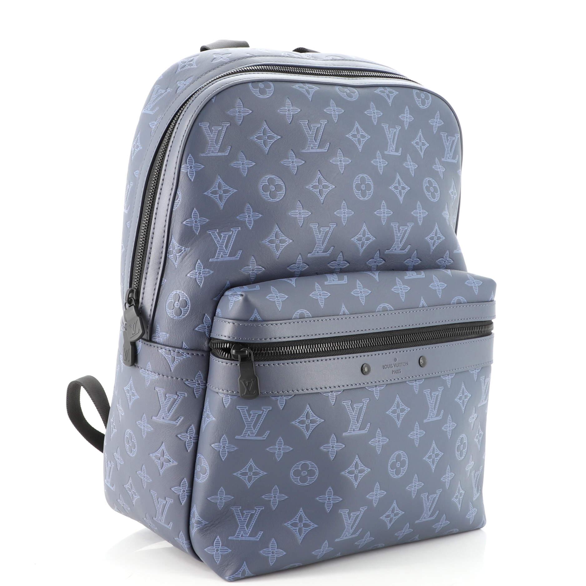 Louis Vuitton Sprinter Backpack Monogram Shadow Leather In Good Condition In NY, NY