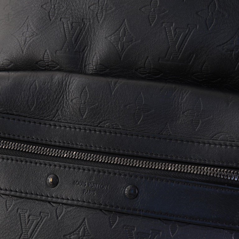 Louis Vuitton Louis Vuitton Monogram Shadow Sprinter Backpack Leather Black