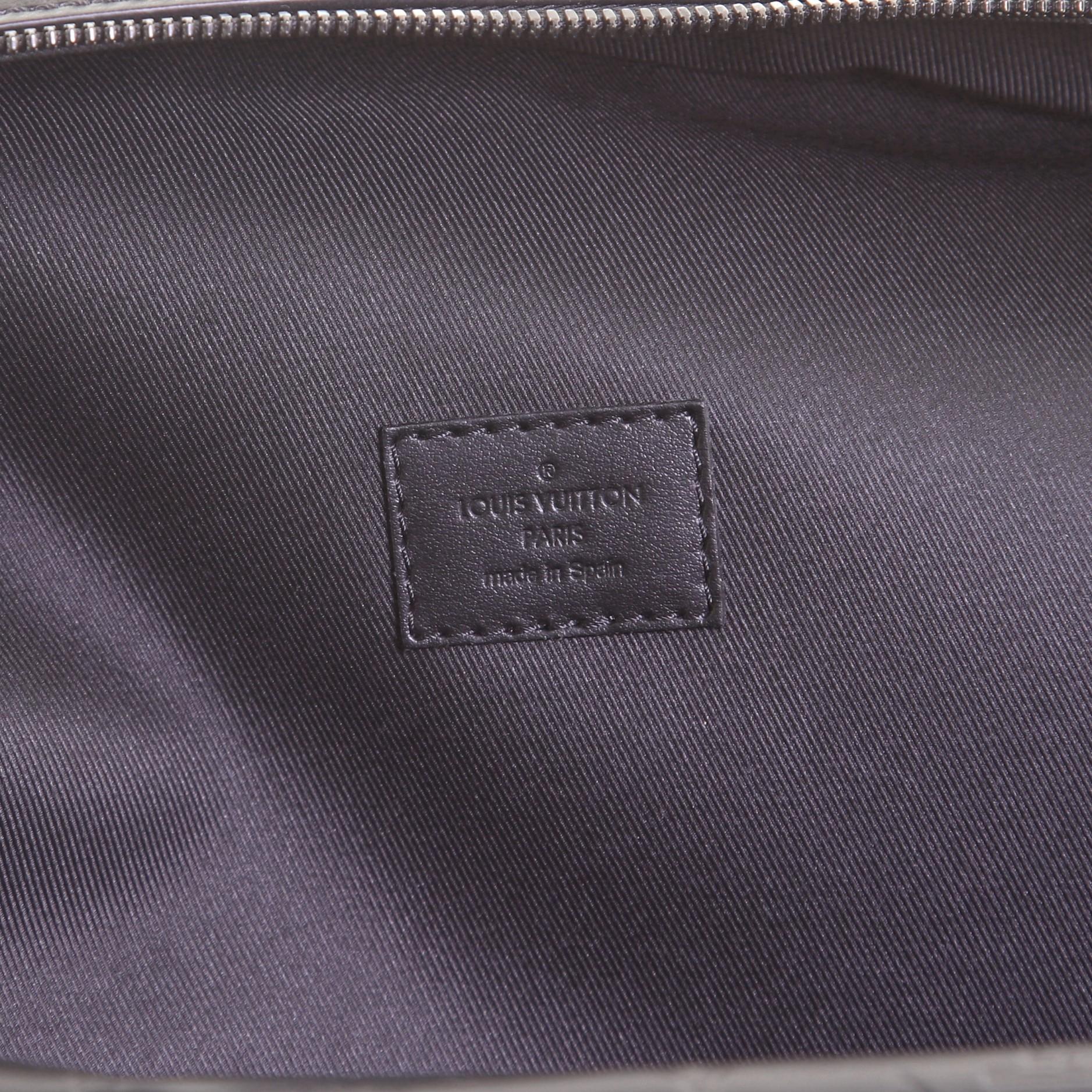 Louis Vuitton Sprinter Backpack Monogram Shadow Leather In Good Condition In NY, NY