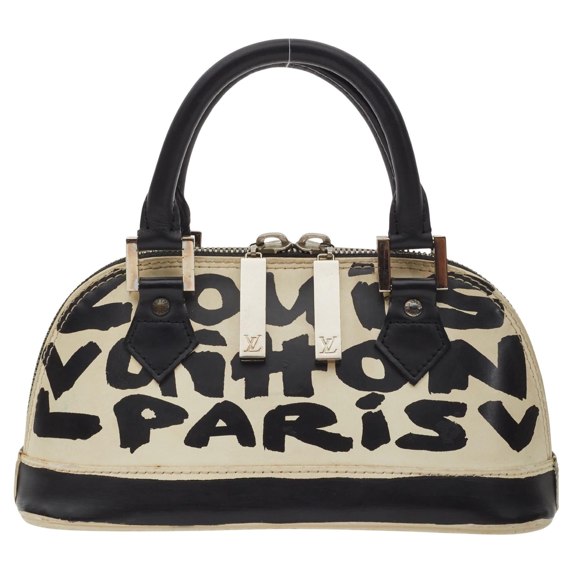 Louis Vuitton mini Alma Grafitti Bag by Stephen Sprouse and Marc Jacobs at  1stDibs