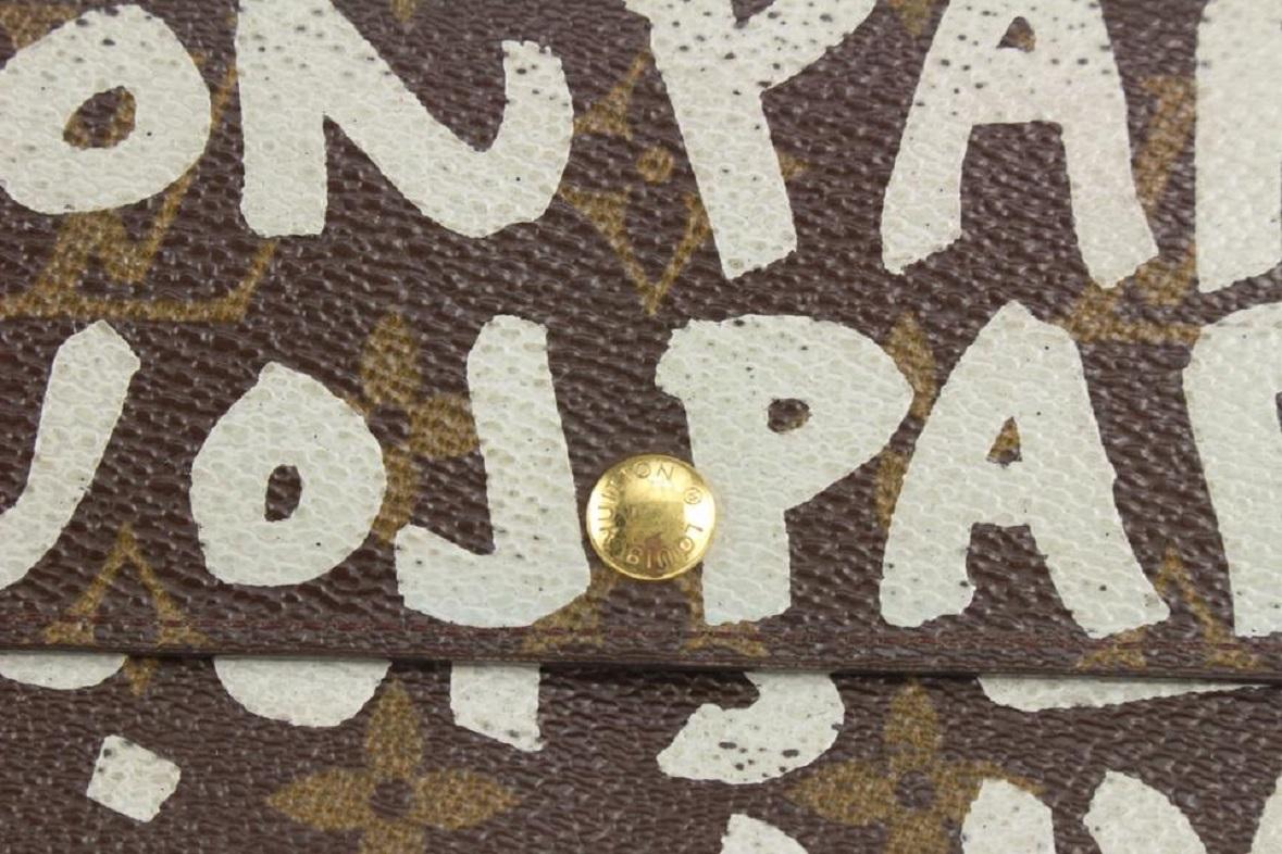 Louis Vuitton Sprouse Monogram Graffiti Porte Tresor Sarah Long Flap Wallet 5