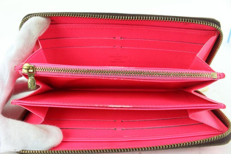 Louis Vuitton Sprouse Pink Monogram Graffiti Zippy Wallet Long Zip 10L830a  For Sale at 1stDibs