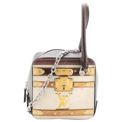 Louis Vuitton Square Bag Limited Edition Time Trunk Canvas