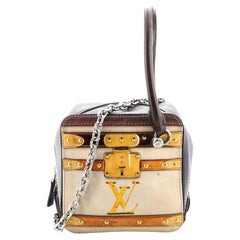 Louis Vuitton Square Bag Limited Edition Time Trunk Canvas