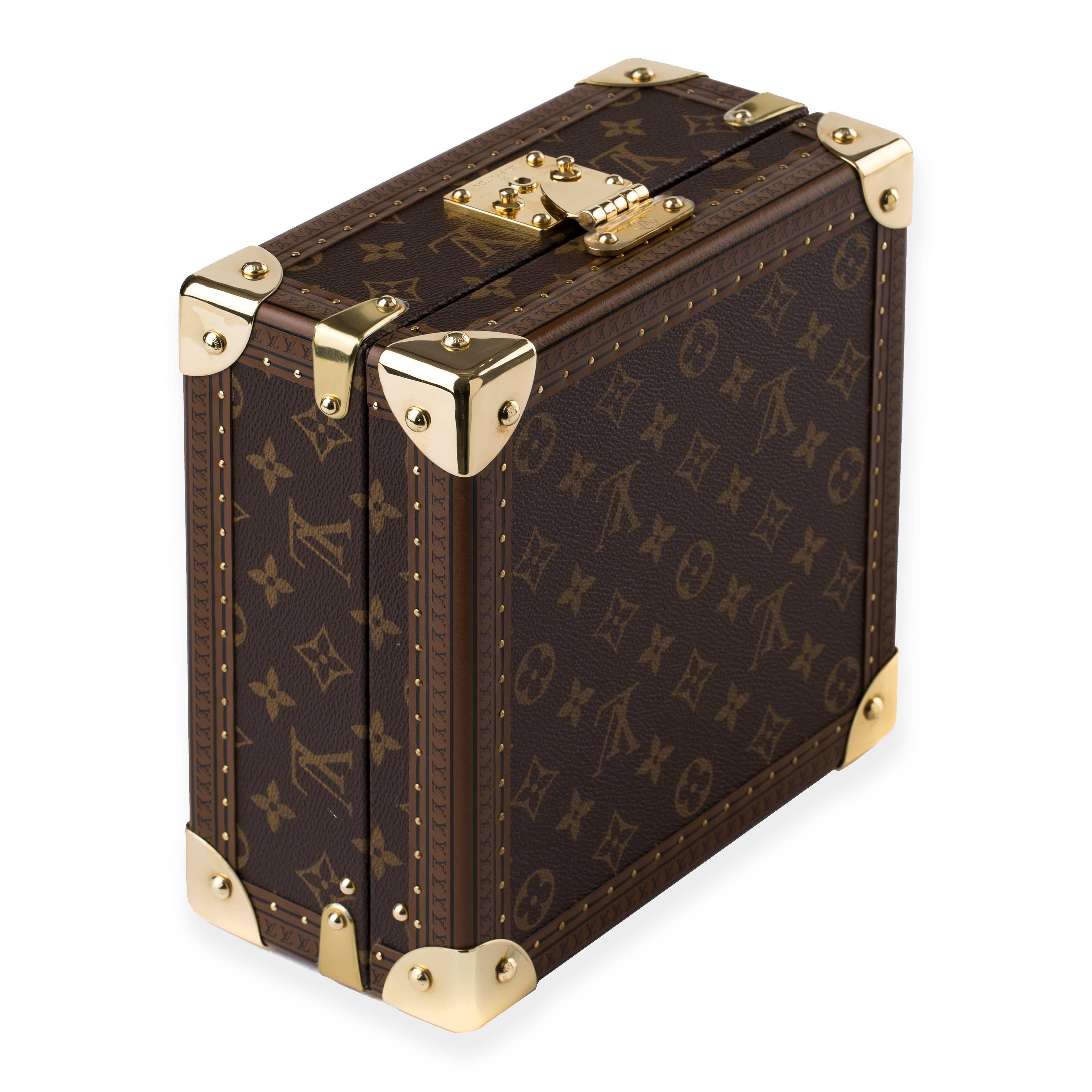 American Colonial Louis Vuitton Square Jewelry Case
