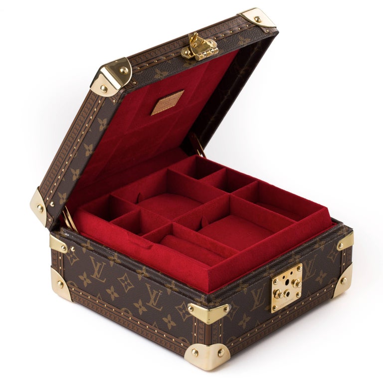 Louis Vuitton Square Jewelry Case at 1stdibs