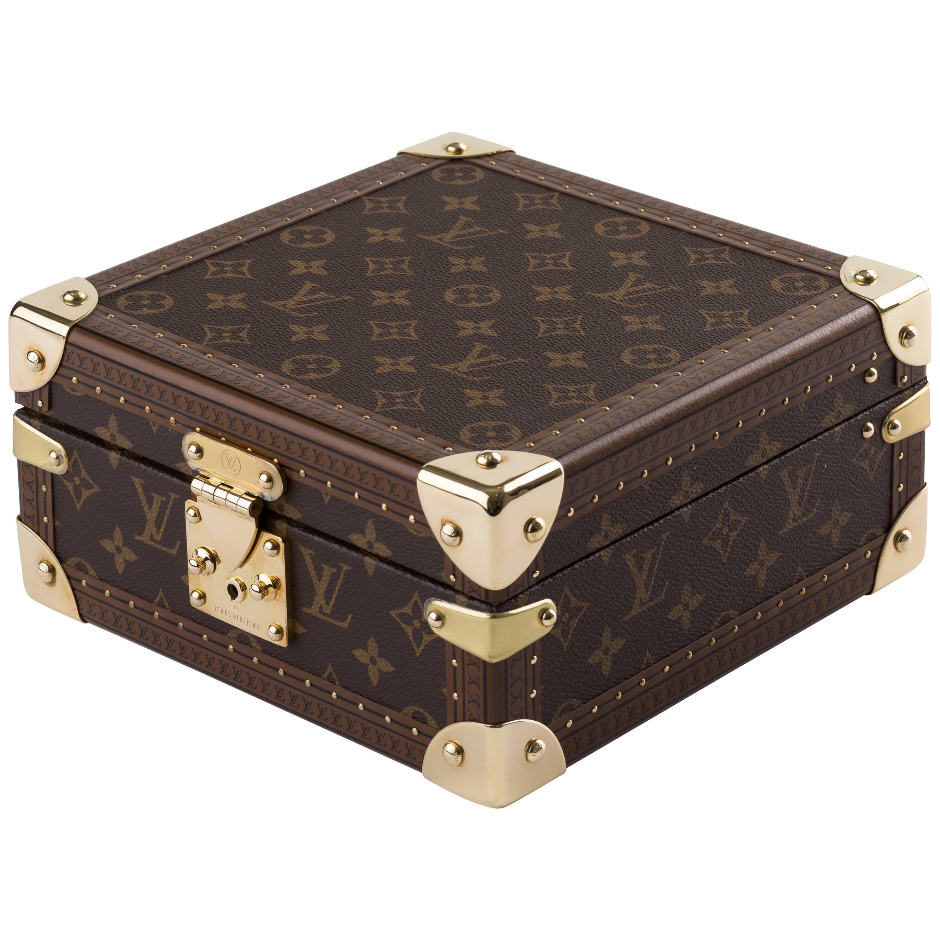 LOUIS VUITTON JEWELRY BOX TRUNK CASE, Luxury, Bags & Wallets on
