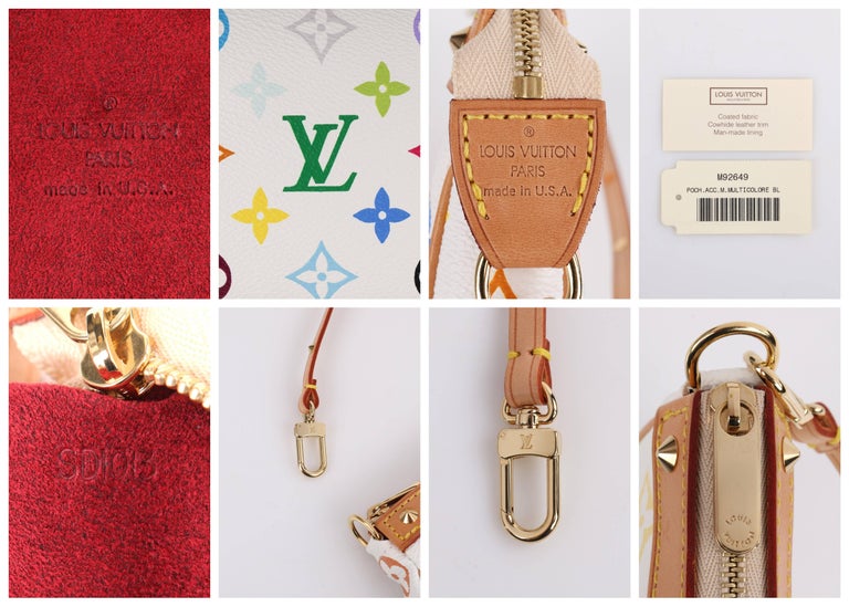 Vintage 2000s Louis Vuitton Takashi Murakami Pochette Monogram Leather –  Mint Market