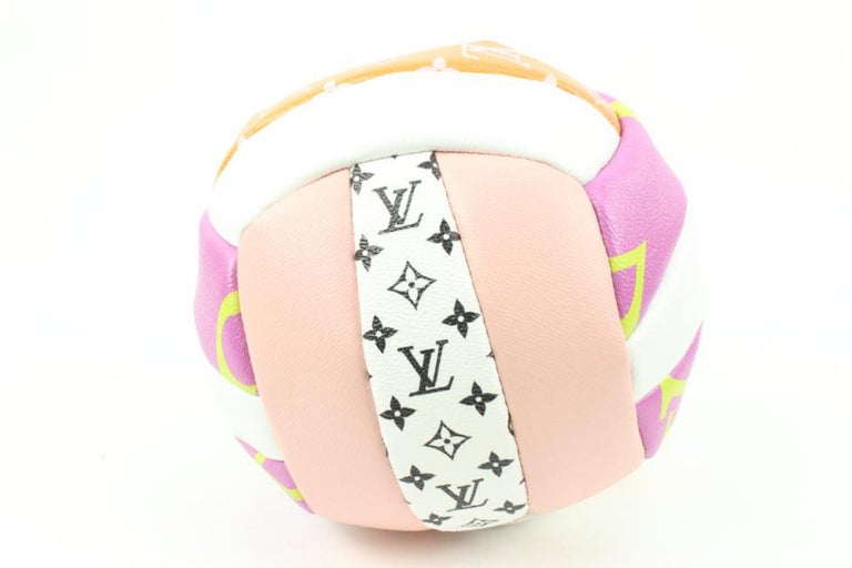 1-1/2 Wide Famous Pink and Off White Designer LV Louis Vuitton Logo G –  YourRibbonStore