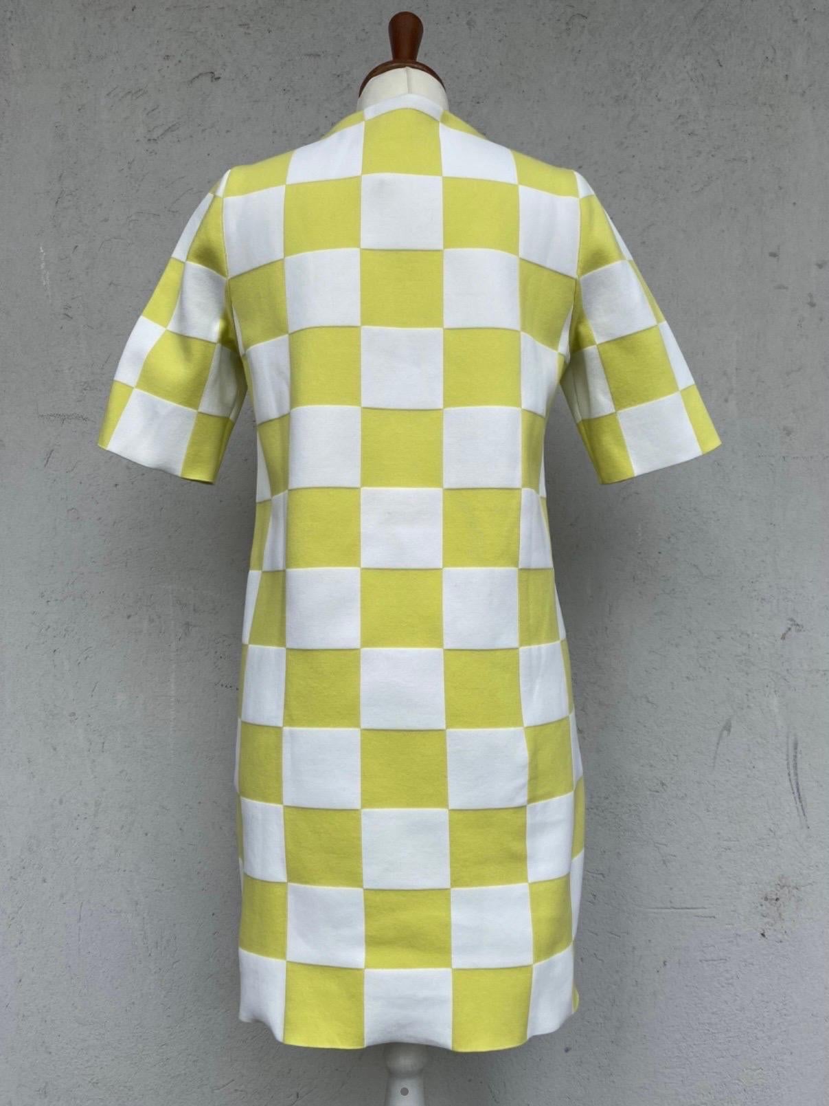 Louis Vuitton SS2013 check dress In Excellent Condition In Carnate, IT