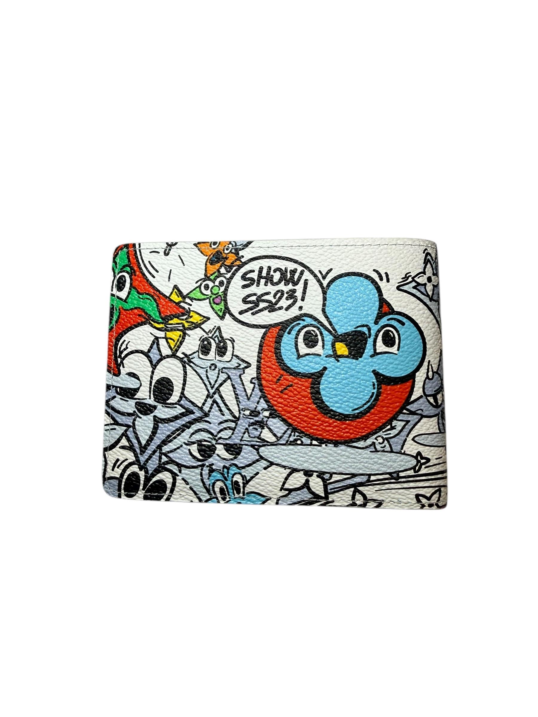 Louis Vuitton SS23 Comics Multiple Wallet, Limited Edition, 2023 — Full Set im Zustand „Neu“ im Angebot in Woodland Hills, CA