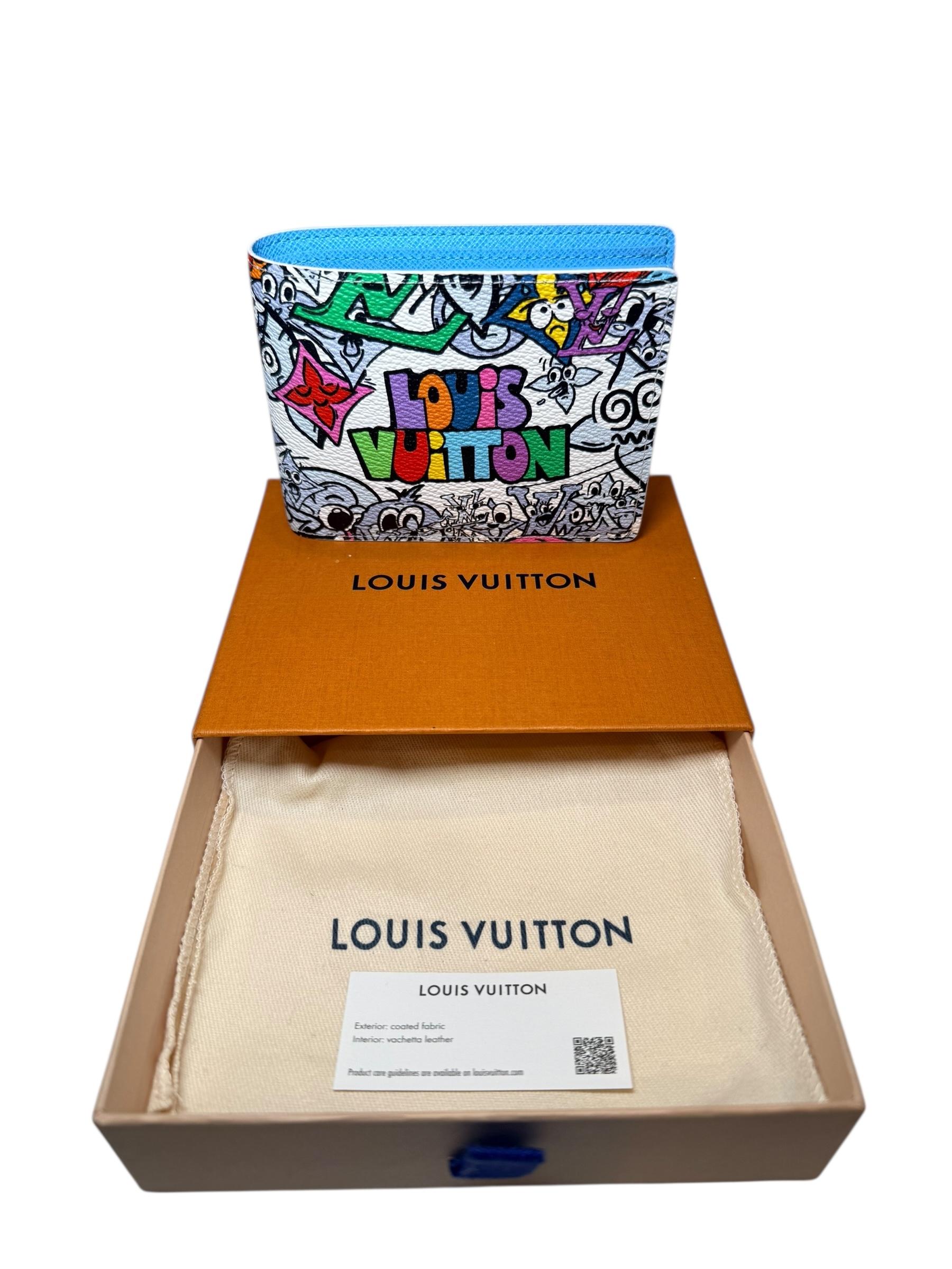 Louis Vuitton SS23 Comics Multiple Wallet, Limited Edition, 2023 — Full Set im Angebot 2