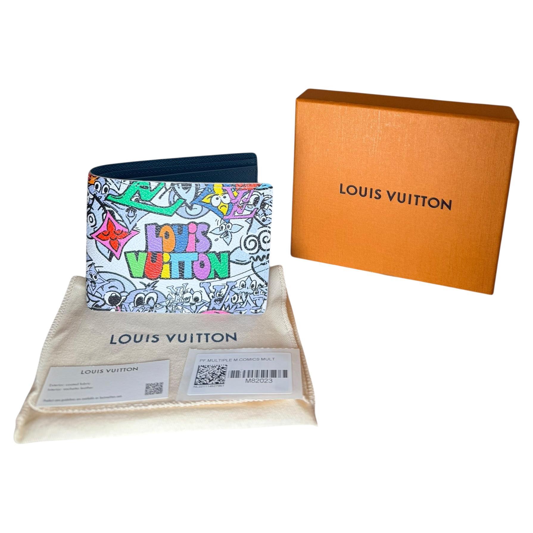 Louis Vuitton SS23 Comics Multiple Wallet, Limited Edition, 2023 — Full Set im Angebot