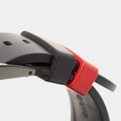 Louis Vuitton Stainless Rubber Tambour 'America's Cup' Men's Wristwatch 44 mm