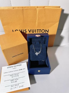 Louis Vuitton Star Blossom Collection Four-Leaf Clover Floral Necklace