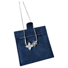Louis Vuitton Star Blossom Collection Four-Leaf Clover Floral Necklace