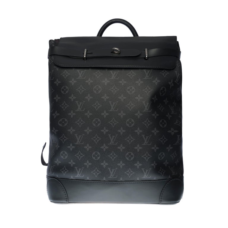 Louis Vuitton Steamer Backpack in Monogram Eclipse canvas at 1stDibs