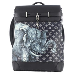 Louis Vuitton Steamer Backpack Limited Edition Chapman Savane Monogram Canvas