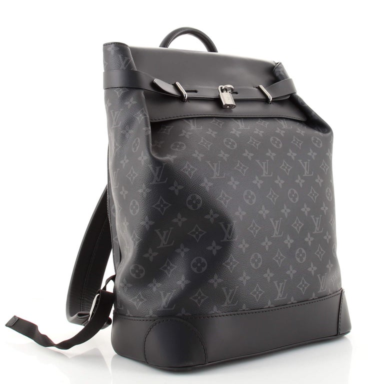 Louis Vuitton Steamer Backpack Monogram Eclipse Canvas at 1stDibs