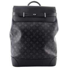 Louis Vuitton Steamer Backpack Monogram Eclipse Canvas
