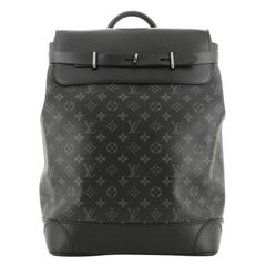 Louis Vuitton Steamer Backpack Monogram Eclipse Canvas