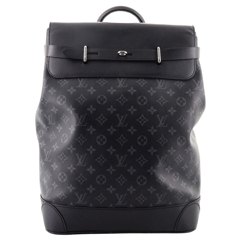 Louis Vuitton Steamer Backpack Monogram Eclipse in Coated Canvas