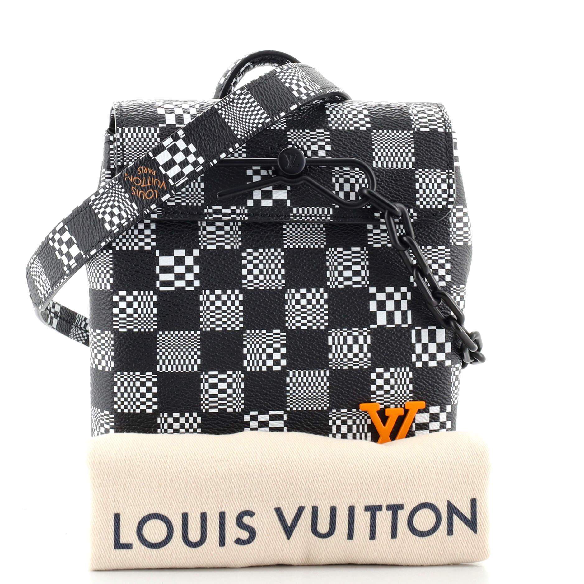 Louis Vuitton Virgil Abloh Damier Distorted Christopher Backack 49lv811s