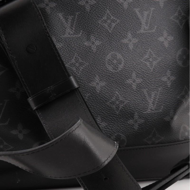 Louis Vuitton Steamer Bag Monogram Eclipse Canvas PM In Fair Condition In NY, NY
