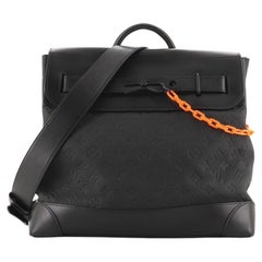 Louis Vuitton Steamer Bag Monogram Taurillon Leather PM