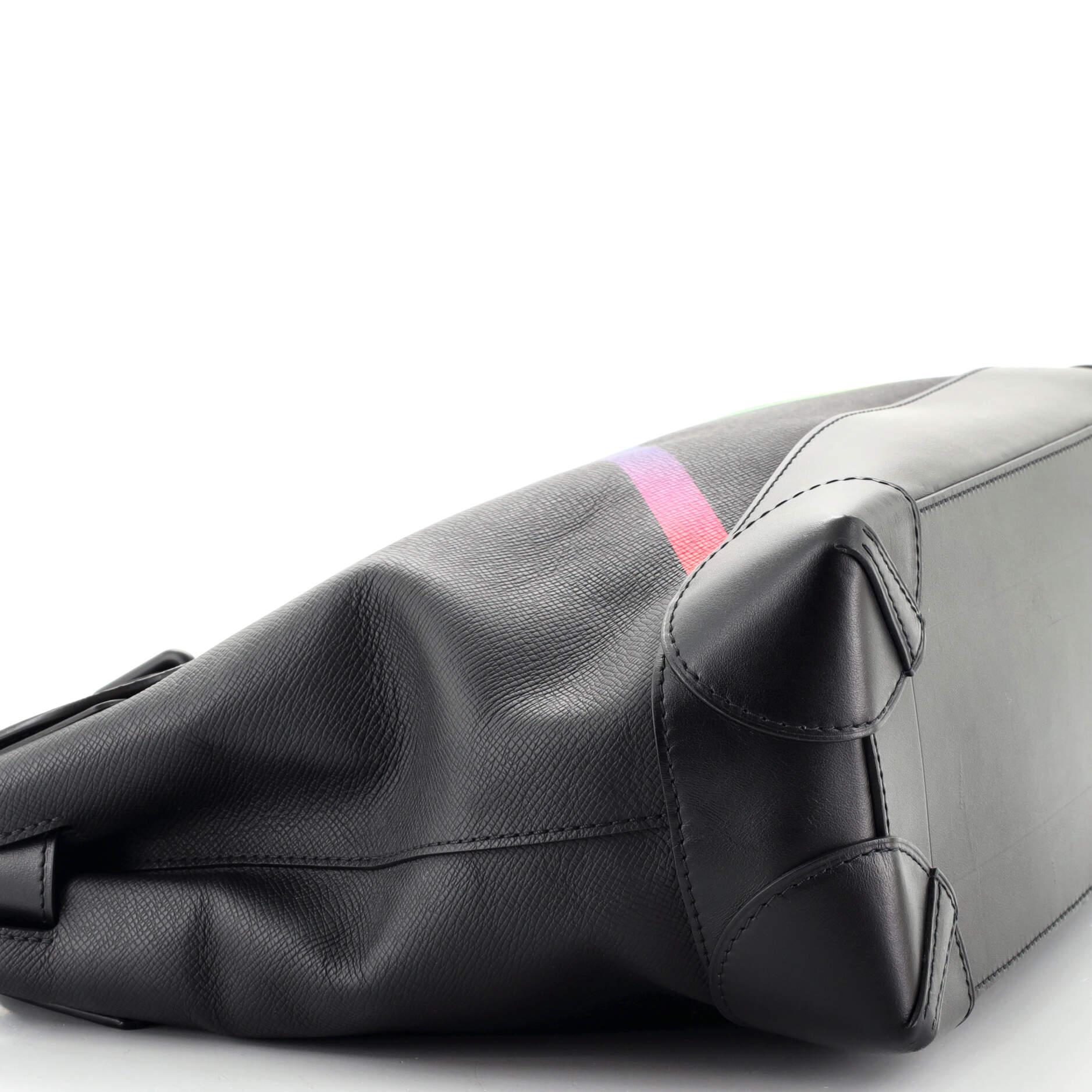 Women's or Men's Louis Vuitton Steamer Bag Rainbow Taiga Leather PM