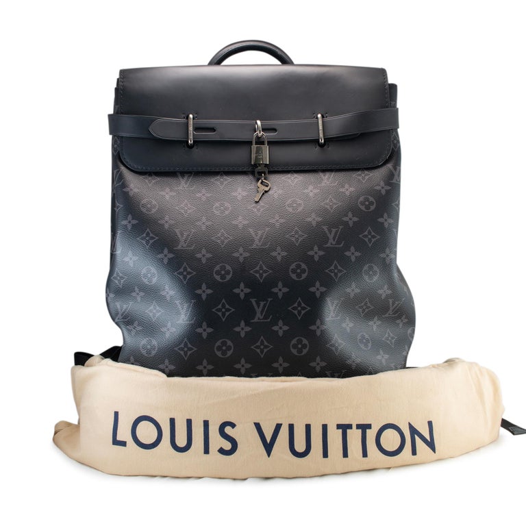Louis Vuitton Steamer M44052 Black Monogram Eclipse Backpack  display picture 1