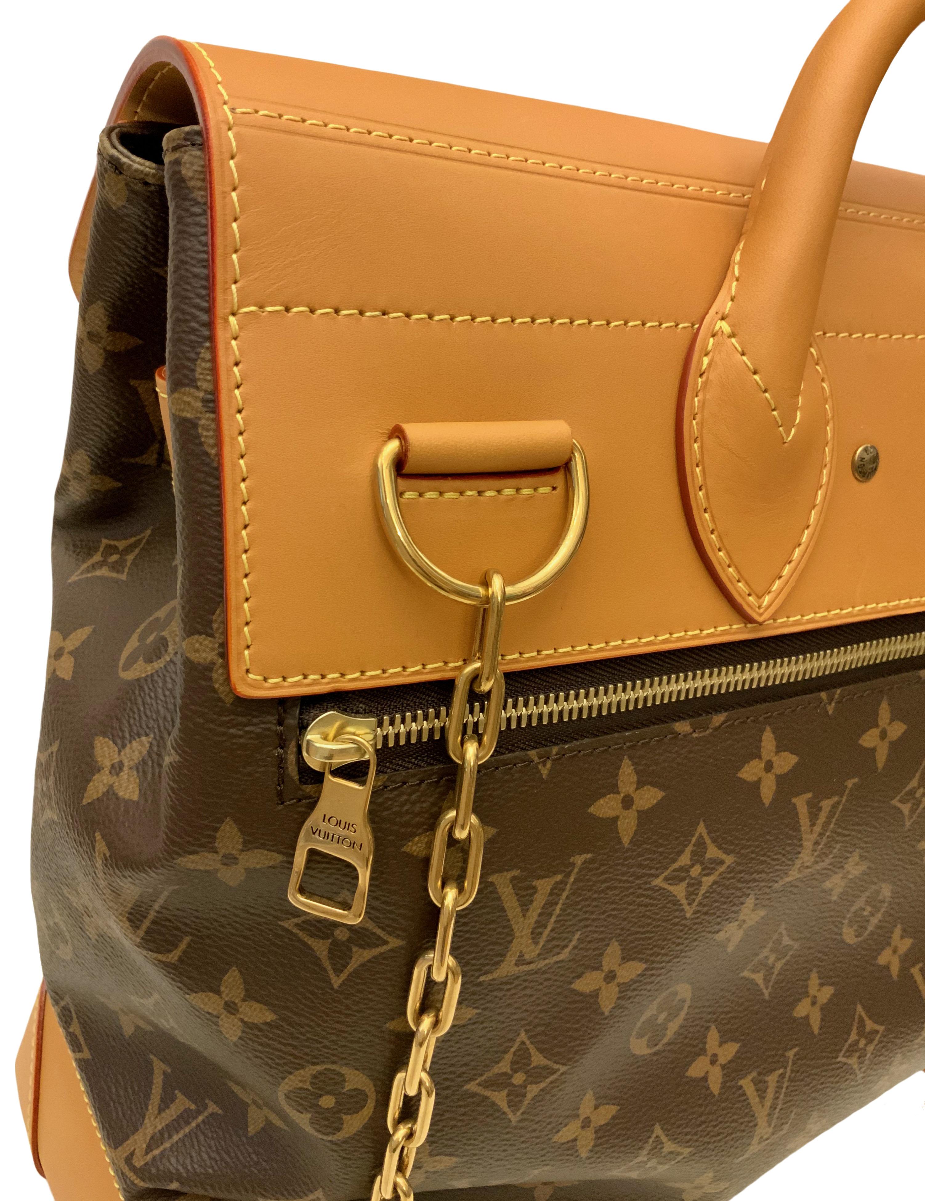 Louis Vuitton Dampfer PM Monogramm Tasche (Braun)