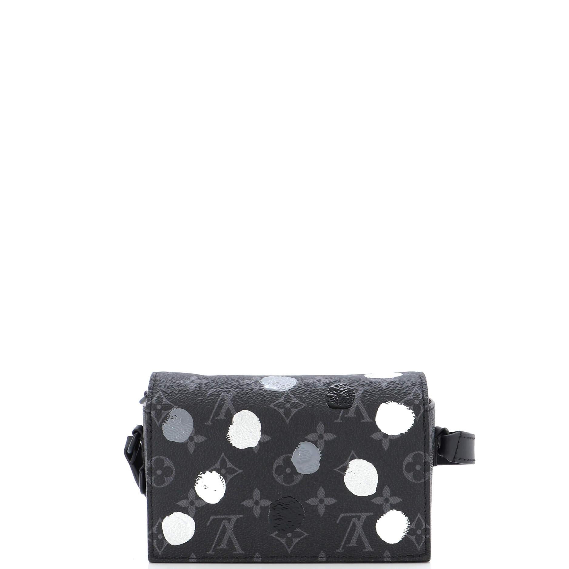 Louis Vuitton Steamer Wearable Wallet Yayoi Kusama Painted Dts Monogram In Good Condition In NY, NY