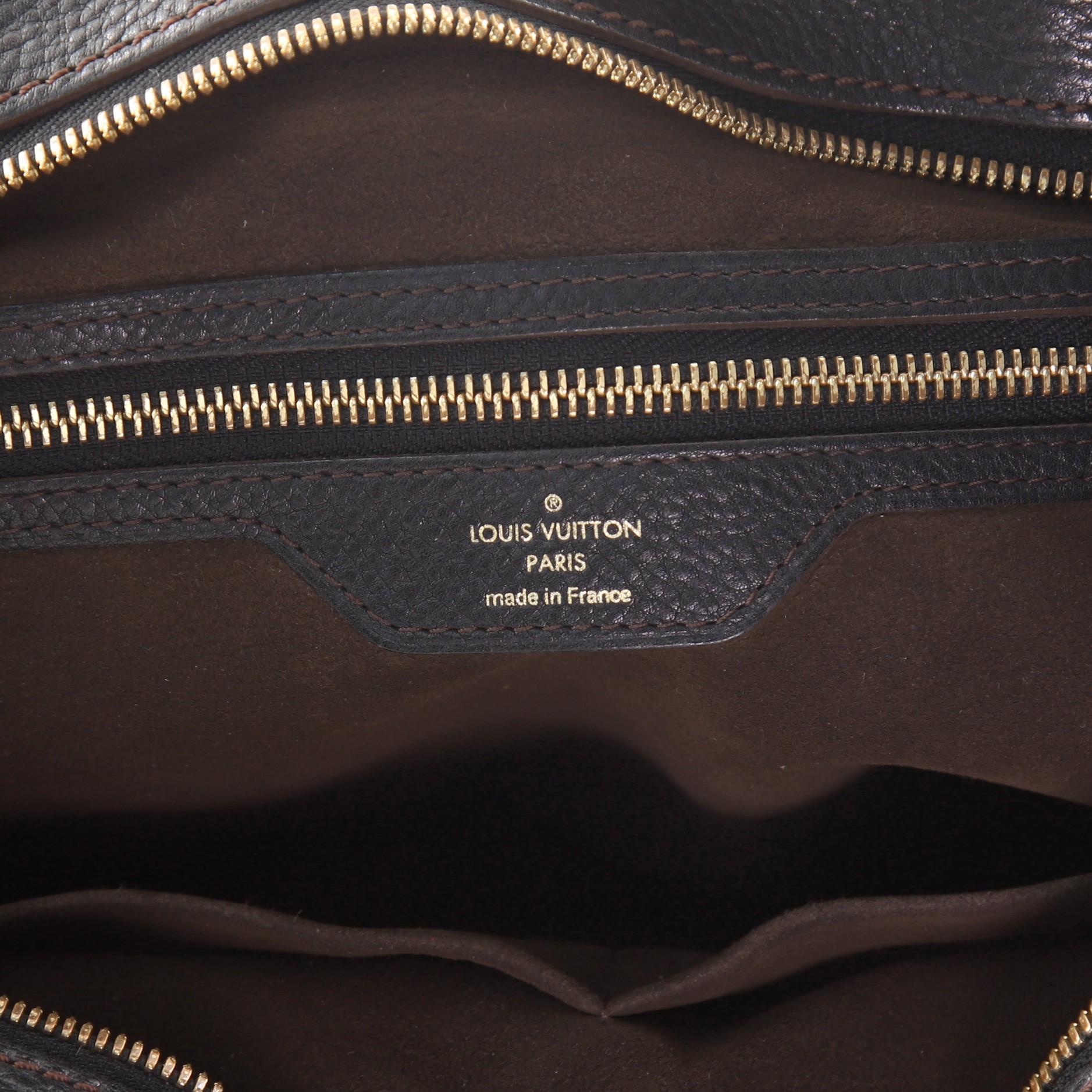Louis Vuitton Stellar Handbag Mahina Leather GM 5