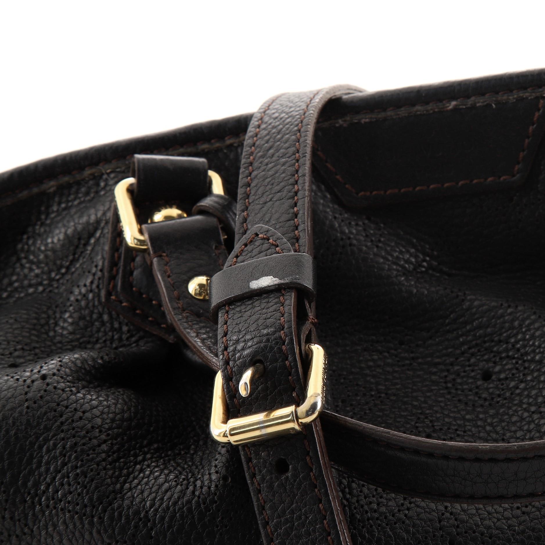 Louis Vuitton Stellar Handbag Mahina Leather GM 4