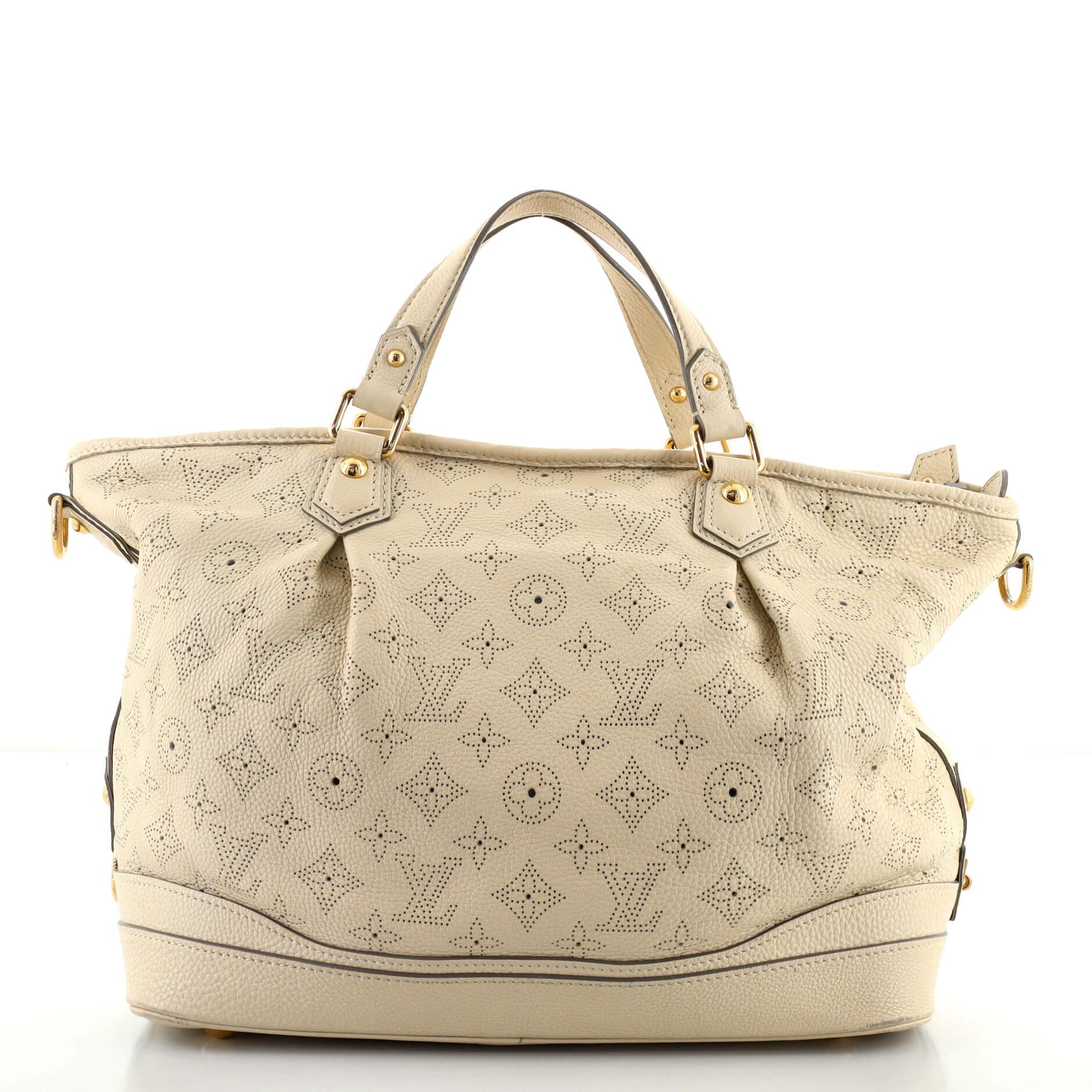 lv mahina leather bag