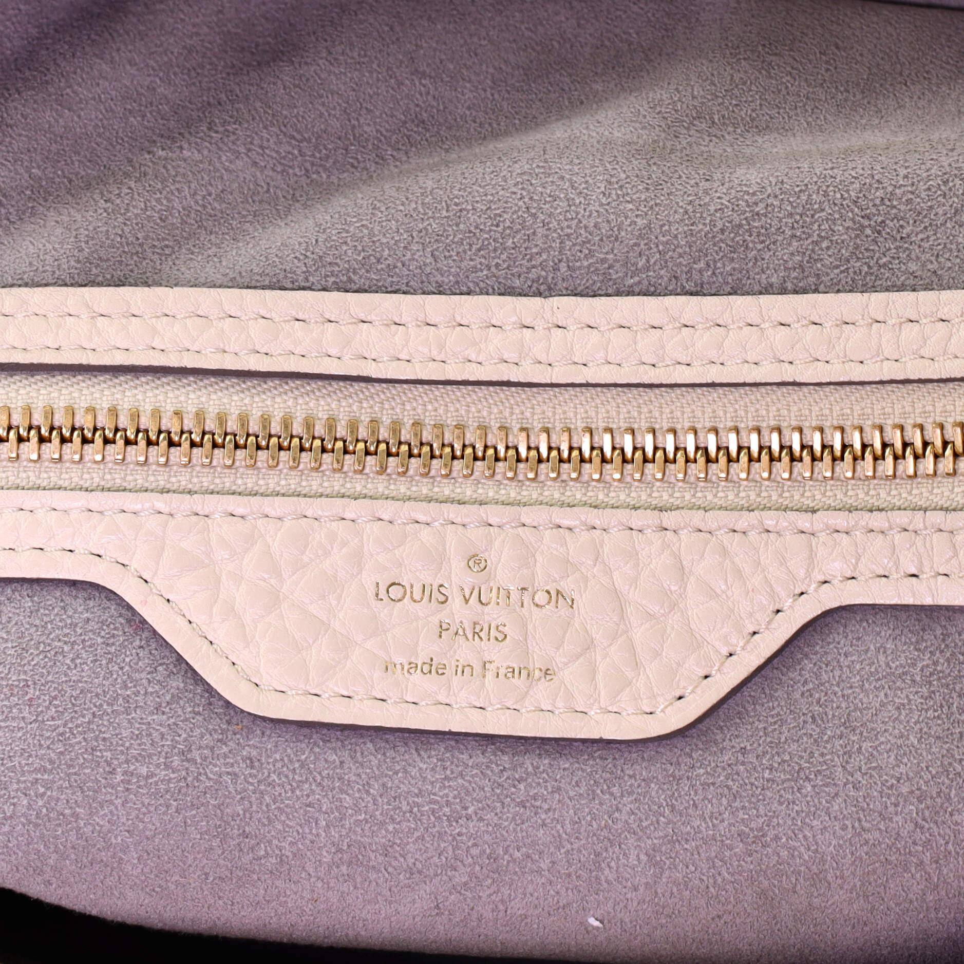 Louis Vuitton : Stellar Handbag Mahina Leather PM 1